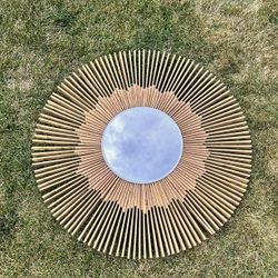 Handmade Circular Mirror 