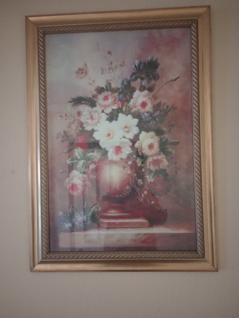 Flower Pot Picture Frame 