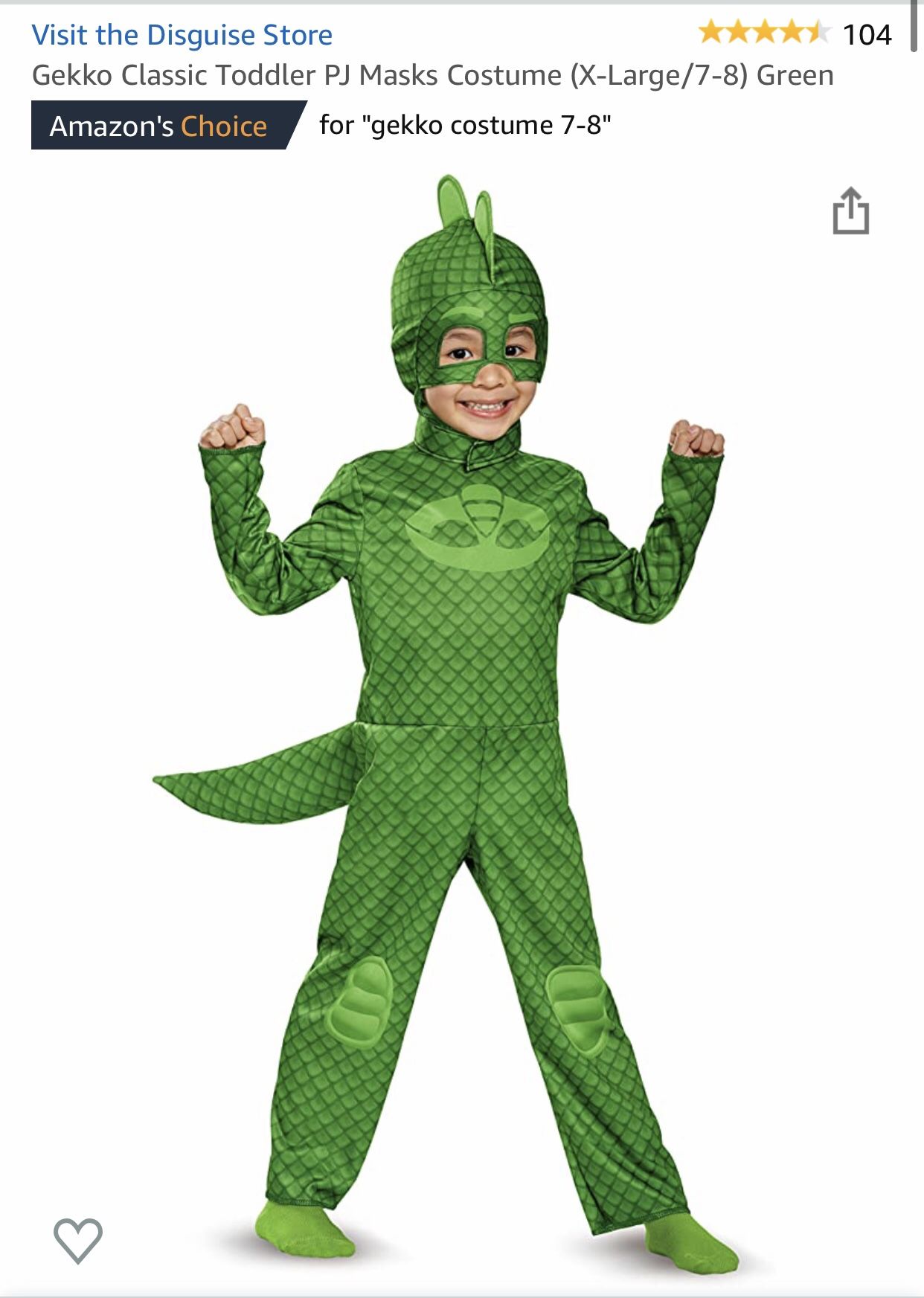 Free Halloween costume, PJ mask