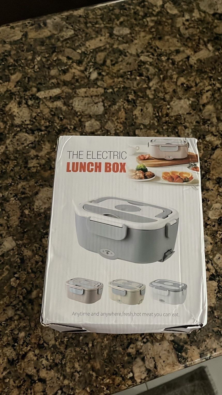 The Electric Lunch Box Warmer, Anytime And Anywhere, Fresh, Hot Meat You Can Eat, $22