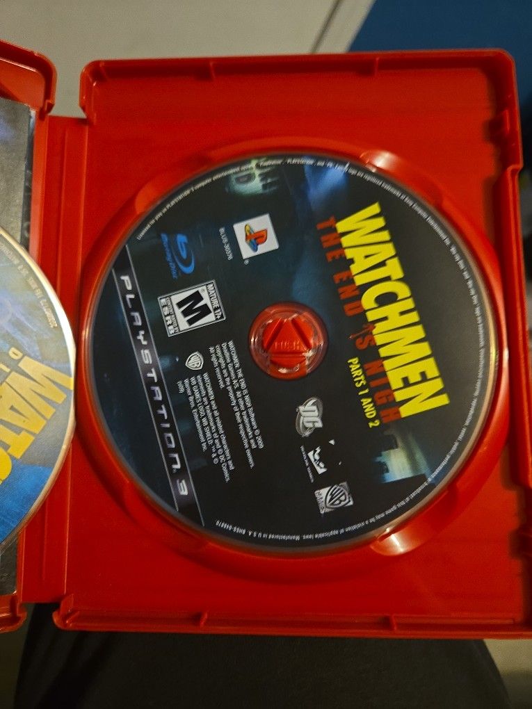Watchmen The Game Ps3 And Directors Cut Blu-ray