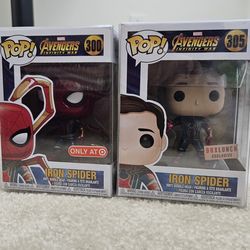 Iron spider funko set