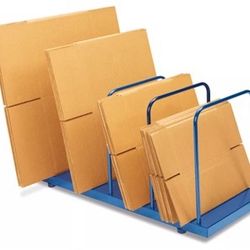 Uline Steel Single Tier Carton Box Organizer
