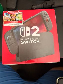 Nintendo Switch 2 and Carrying Case