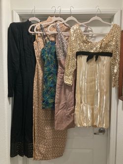 Vintage antique dress lot