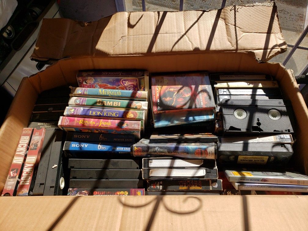 Various DVDS, VHS TAPES for Sale in Lakewood, CA OfferUp