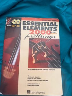 Essential elements 2000 strings music book