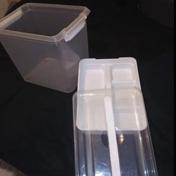 Storage Bin W. Tray