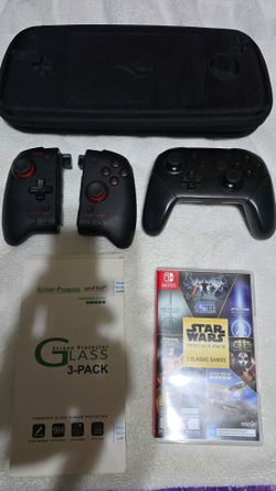 Nintendo Switch OLED accessories and games