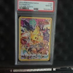 Pikachu Psa 10