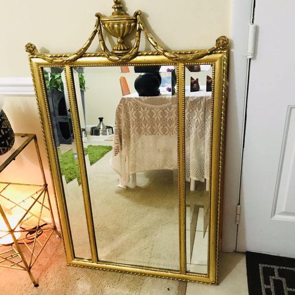 Vintage Ethan Allen Gold Beveled Mirror For In Altamonte Springs Fl Offerup