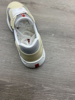 Prada America's Cup Sneakers Cream