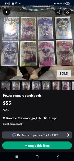 Power rangers comicbook