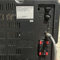SA-W2500 10 Inch Powered Sub