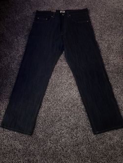 Levi's 501 Dark Wash Straight Leg Jeans