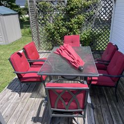 6 Chair patio Set