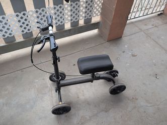 Scooter for broken leg
