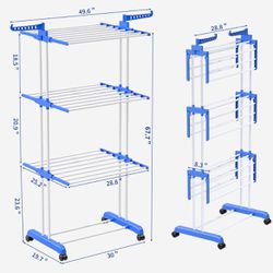 4-Tier Clothes Drying Rack 