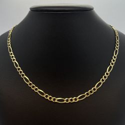 Gold Figaro Chain 14K Used 