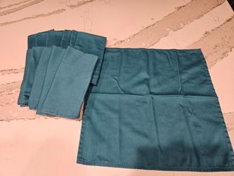 Turquoise napkins