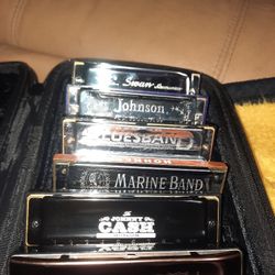 6 PACK Harmonicas Plus Mp3 Player 