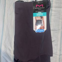 Maidenform Women’s Shapewear Modern Sculpts High Waist Extra Firm Shaping Brief FlS094 Size M