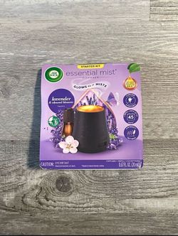 Airwick Lavender & Almond Bloom Essential Mist Diffuser Starter Kit