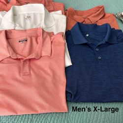 [EACH] Men’s X-Large Polos
