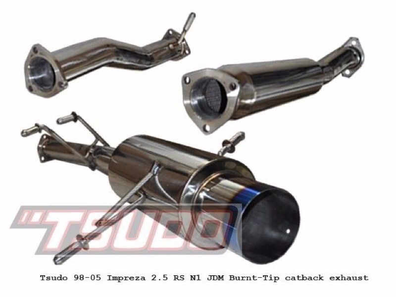 2.5 rs Subaru Impreza tsudo exhaust header back