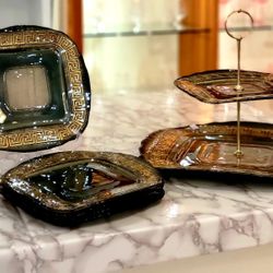 Capcake Stand With 6 Piece Plates