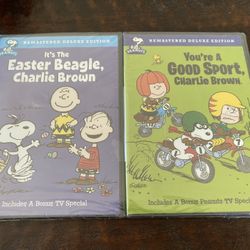 Charlie Brown DVD Movies x2