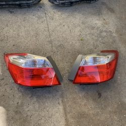 2013-2015 Honda Accord Left And Right Tail Lights