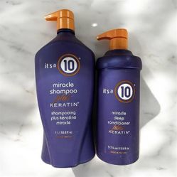 It's A 10 Miracle Daily Shampoo Plus Keratin 1L