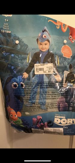 Finding Dory costume 12-18 mos