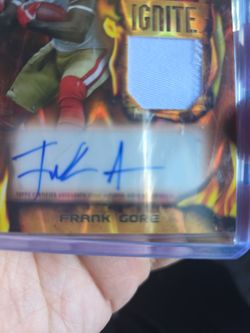 Frank Gore Autographed