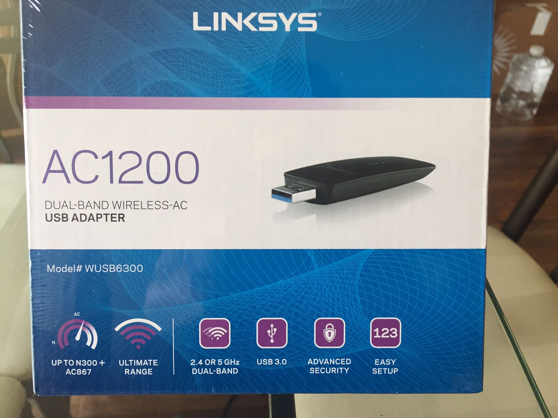 LINKSYS AC1200 USB ADAPTOR
