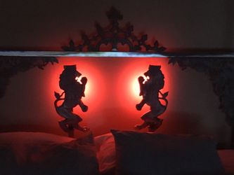 King bed headboard