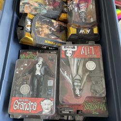 AEW Figures And Munsters (Action Figures)