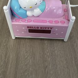 Hello kitty alarm clock