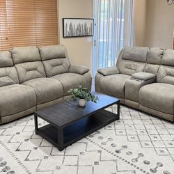 3pc Reclining Set-Couch, Loveseat, and Recliner