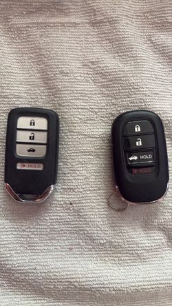 2015 & 2022 Honda Civic Keyless Remote Fobs