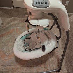 Fisher-price My Little Lamb Platinum II Cradle N' Swing