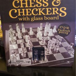 Chess & Checkers Board