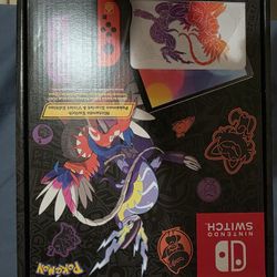 Nintendo Switch OLED Console Pokémon Scarlet And Violet Edition