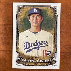 Topps 2024 Allen & Ginter YOSHINOBU YAMAMOTO