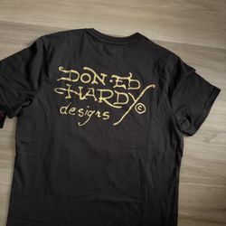 Ed Hardy T-shirt Tiger rose size M