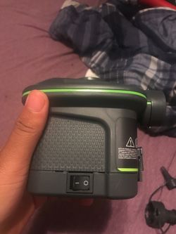 Air mattress air blower used