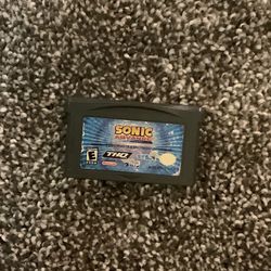 Sonic Advance For GameBoy Advance