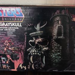 Vintage 1981 Mattel Masters Of The Universe MOTU Castle Grayskull Original Box