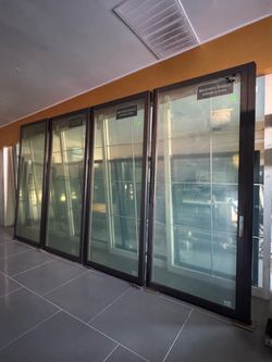 Multi sliding glass doors 16’x10’ -0XXX aluminum clad